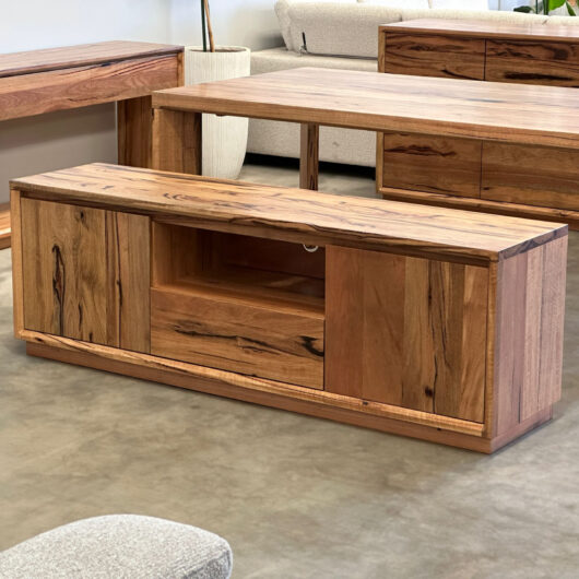 Carine Solid Marri 1800mm TV Unit